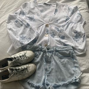 Zara Floral Top